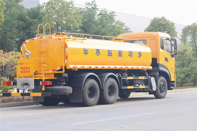 高效多能，環保先鋒 國六東風天龍后八輪20噸灑水車與洗掃車解析